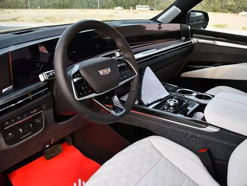 2025 Cadillac Escalade Escalade-V 6.2L 8 Cylinders Engine Black White SUV GCC Specs