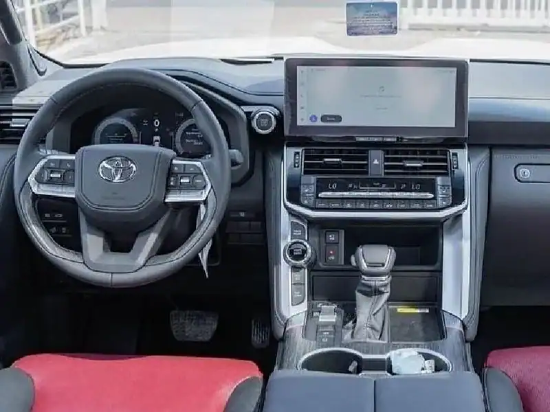 2026 Toyota Land Cruiser VXR 3.5L 6 Cylinder Engine Black Red GCC Specs