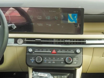 2025 Hyundai Tucson 4 Cylinders Engine Petrol White Beige SUV