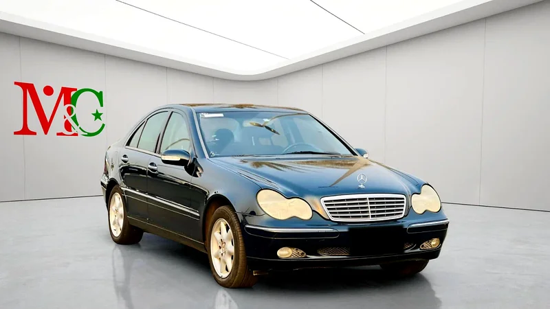 2002 Mercedes-Benz C-Class C240 6 Cylinders Petrol Engine Blue Black Sedan