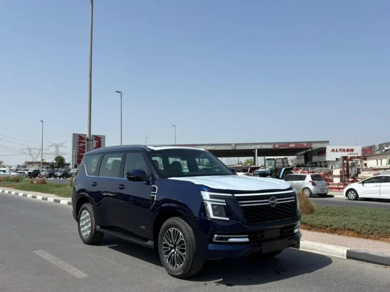 2026 NISSAN PATROL LE TITANIUM+ 6 Cylinders Engine Blue Red SUV GCC Specs