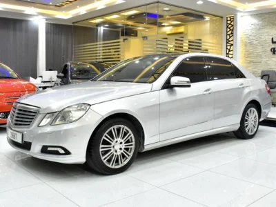 2010 Mercedes-Benz E-Class E 300 6 Cylinders Engine Silver Black Sedan