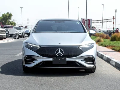 2023 Mercedes-Benz EQS 450 4MATIC Silver Black Sedan 350 - 450 KM Range