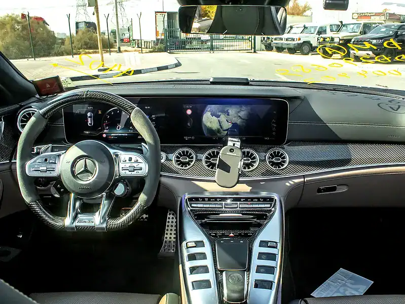 2019 Mercedes-Benz AMG GT 63 S 8 Cylinders Engine Petrol Blue Grey Sedan