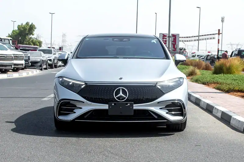 2023 Mercedes-Benz EQS 450 4MATIC Silver Black Sedan 350 - 450 KM Range