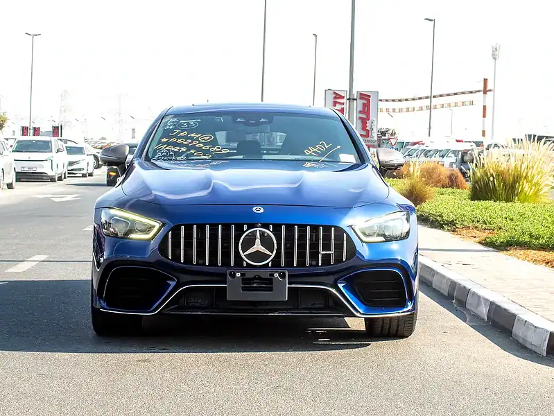 2019 Mercedes-Benz AMG GT 63 S 8 Cylinders Engine Petrol Blue Grey Sedan