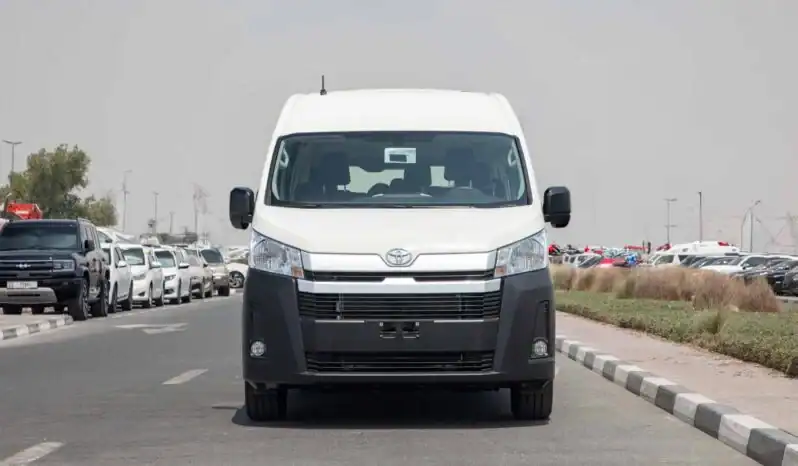 2026 Toyota Hiace High Roof 13S 3.5L AT GCC Spec White Grey
