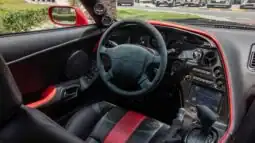 1995 Toyota Supra 3.0L Petrol Engine Auto German Spec Red Black