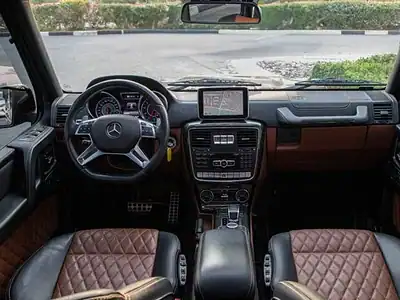 2016 Mercedes-Benz G63 AMG 5.5L V8 GCC Spec Black Tan SUV