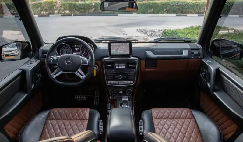 2016 Mercedes-Benz G63 AMG 5.5L V8 GCC Spec Black Tan SUV
