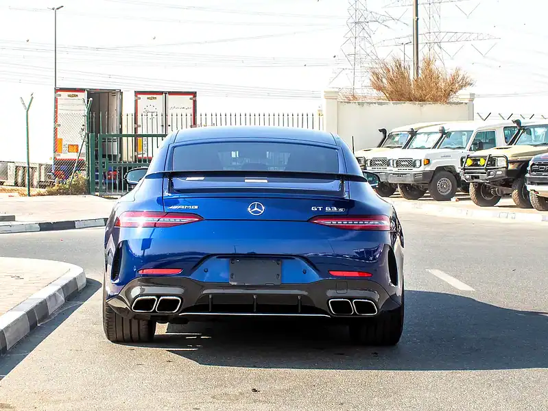 2019 Mercedes-Benz AMG GT 63 S 8 Cylinders Engine Petrol Blue Grey Sedan