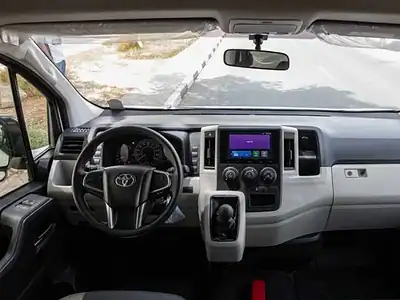 2026 Toyota Hiace High Roof Cargo 3.5L GCC Specs White Grey