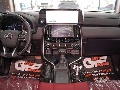 2025 Lexus LX600 6 Cylinders Engine White Red SUV Automatic GCC Specs