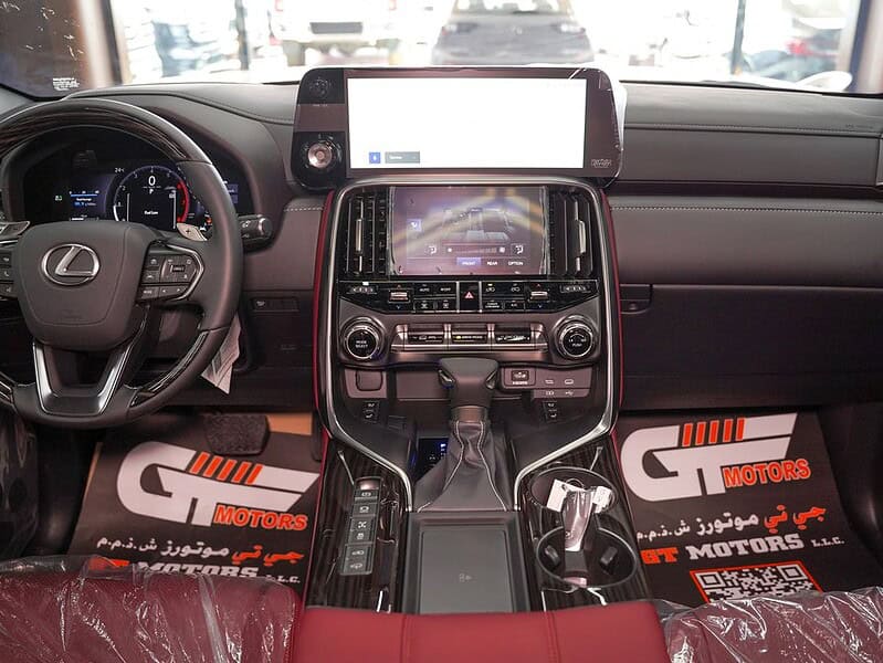 2025 Lexus LX600 6 Cylinders Engine White Red SUV Automatic GCC Specs