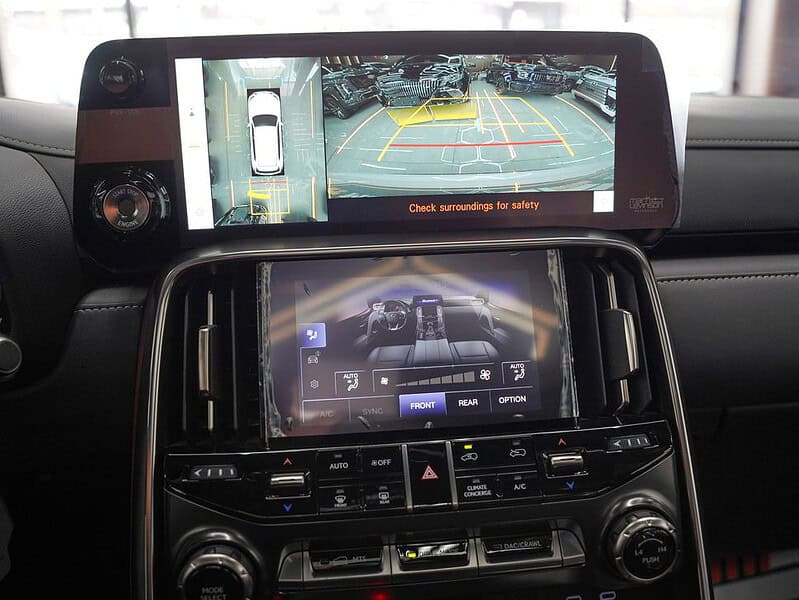 2025 Lexus LX600 6 Cylinders Engine White Red SUV Automatic GCC Specs