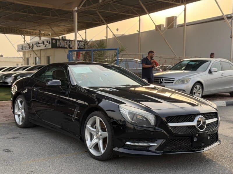 2012 Mercedes-Benz SL 350 3.5 litre 6 Cylinders Engine Black RWD