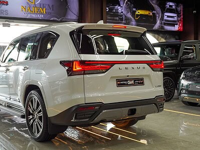 2025 Lexus LX600 6 Cylinders Engine White Red SUV Automatic GCC Specs