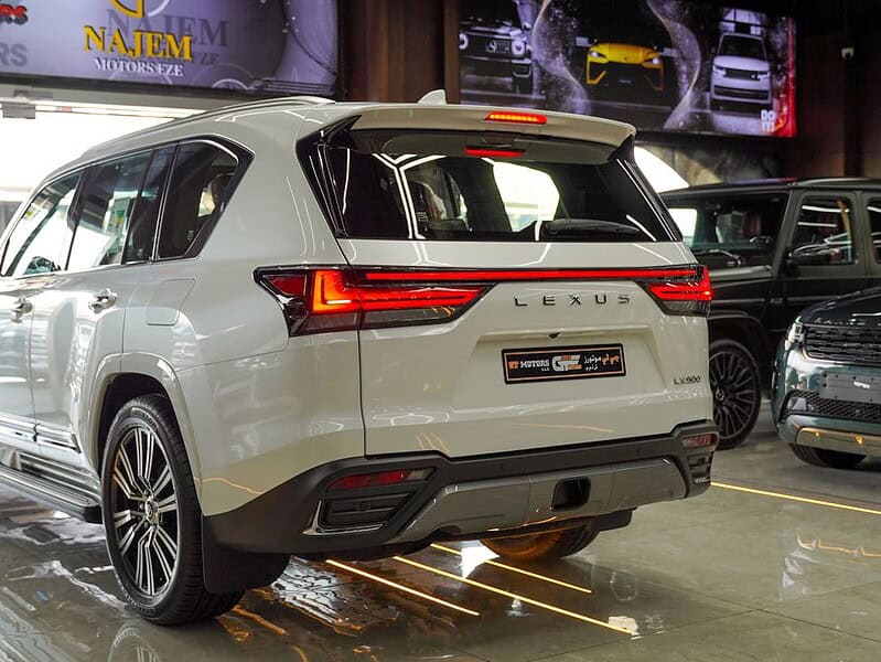 2025 Lexus LX600 6 Cylinders Engine White Red SUV Automatic GCC Specs