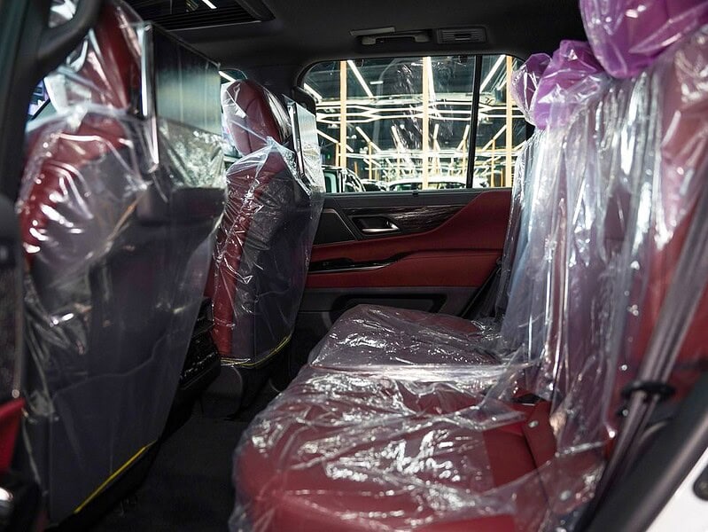 2025 Lexus LX600 6 Cylinders Engine White Red SUV Automatic GCC Specs