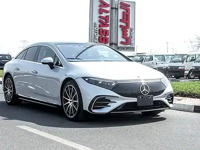 2023 Mercedes-Benz EQS 450 4MATIC Silver Black Sedan 350 - 450 KM Range
