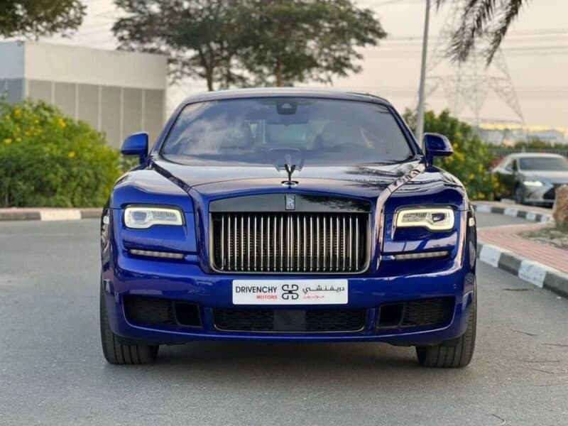 2019 Rolls-Royce Ghost Black Badge 6.6L 12 Cylinder Engine Blue Sedan GCC Specs