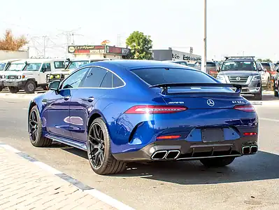 2019 Mercedes-Benz AMG GT 63 S 8 Cylinders Engine Petrol Blue Grey Sedan