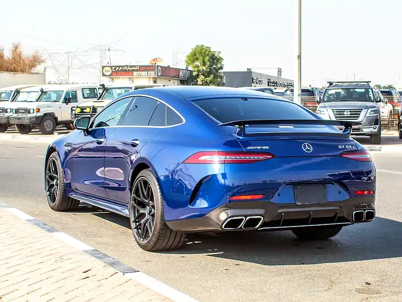 2019 Mercedes-Benz AMG GT 63 S 8 Cylinders Engine Petrol Blue Grey Sedan