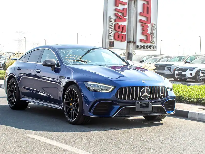 2019 Mercedes-Benz AMG GT 63 S 8 Cylinders Engine Petrol Blue Grey Sedan