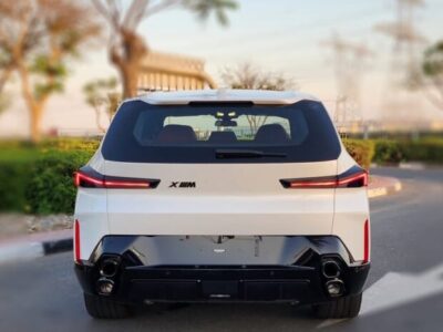 2024 BMW BMW XM Hybrid 4.4L Twin-Turbocharged V8 Engine White Red SUV