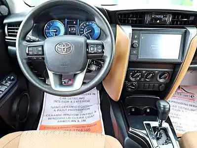 2022 Toyota Fortuner EXR 4 Cylinders Engine White Brown SUV GCC Specs