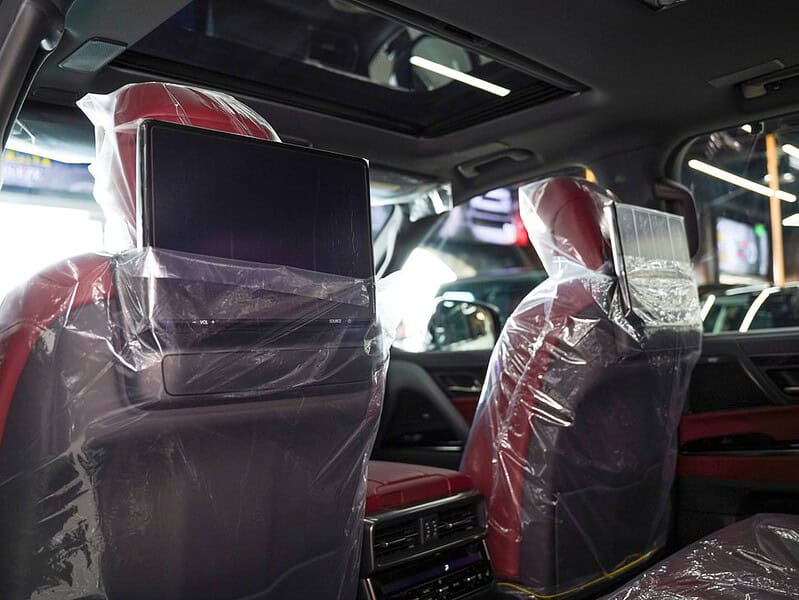 2025 Lexus LX600 6 Cylinders Engine White Red SUV Automatic GCC Specs