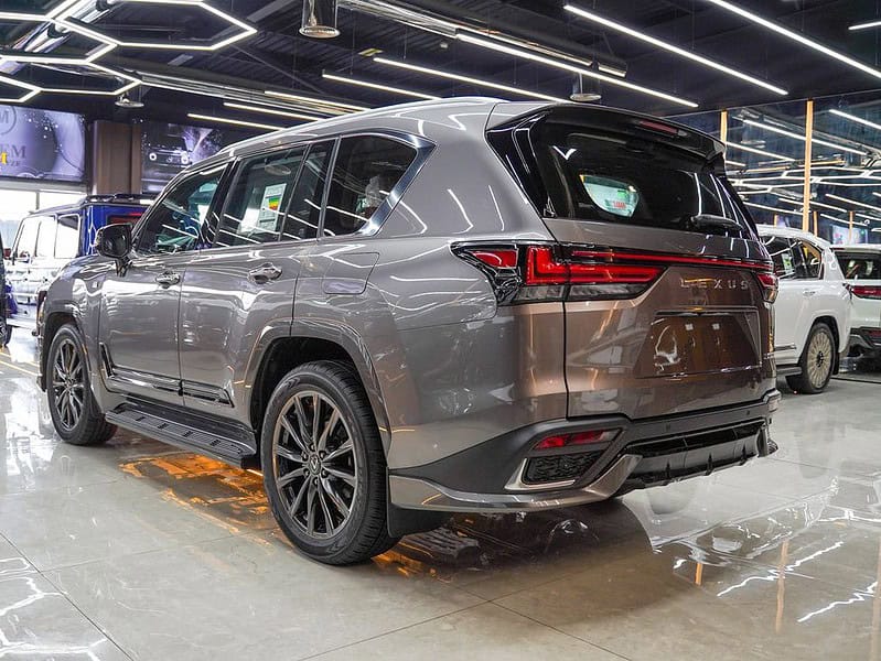 2025 Lexus LX 600 6 Cylinders Engine Grey Red SUV Automatic GCC Specs