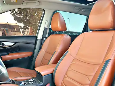 2021 Nissan X-Trail SL 4 Cylinders Engine White Beige SUV GCC Specs