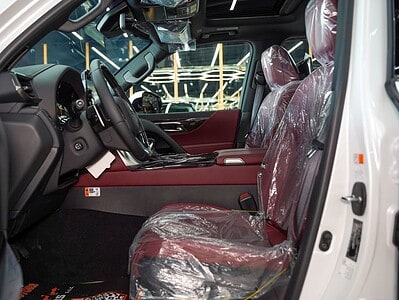 2025 Lexus LX600 6 Cylinders Engine White Red SUV Automatic GCC Specs
