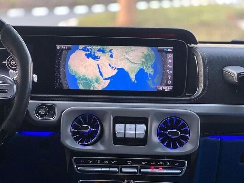 2019 Mercedes-Benz AMG G 63 Brabus 800 8 Cylinders Engine Black Blue SUV