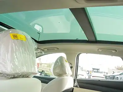 2025 Hyundai Tucson 4 Cylinders Engine Petrol White Beige SUV