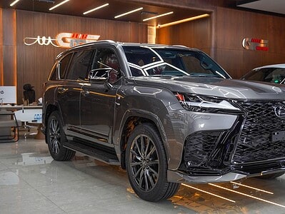 2025 Lexus LX 600 6 Cylinders Engine Grey Red SUV Automatic GCC Specs