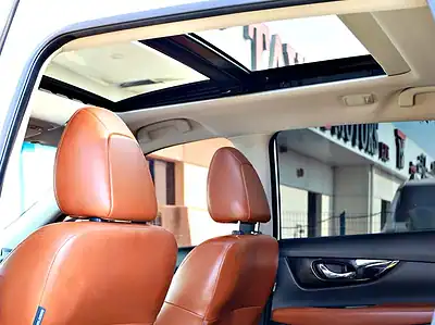 2021 Nissan X-Trail SL 4 Cylinders Engine White Beige SUV GCC Specs