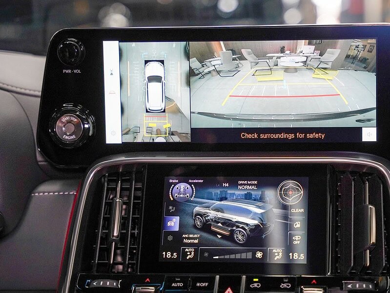 2025 Lexus LX 600 6 Cylinders Engine Grey Red SUV Automatic GCC Specs