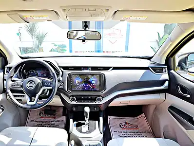 2021 Nissan Xterra Titanium 4 Cylinders Engine White Beige SUV GCC Specs