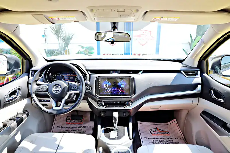 2021 Nissan Xterra Titanium 4 Cylinders Engine White Beige SUV GCC Specs