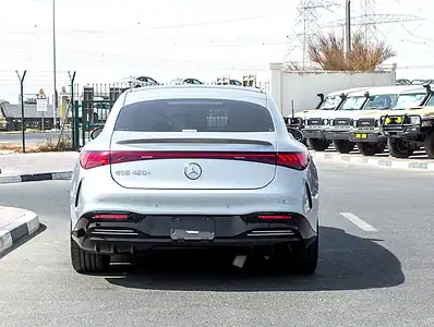 2023 Mercedes-Benz EQS 450 4MATIC Silver Black Sedan 350 - 450 KM Range