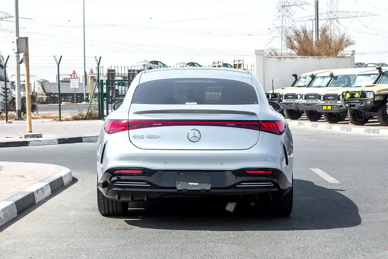 2023 Mercedes-Benz EQS 450 4MATIC Silver Black Sedan 350 - 450 KM Range