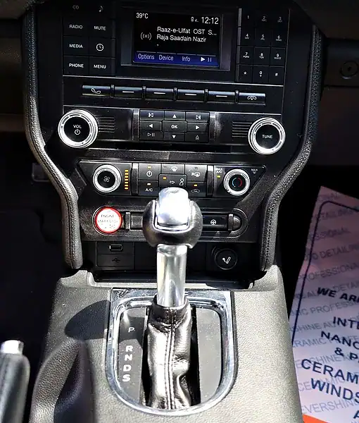 2016 Ford Mustang Fastback 6 Cylinders Engine Blue Black Sedan GCC Specs