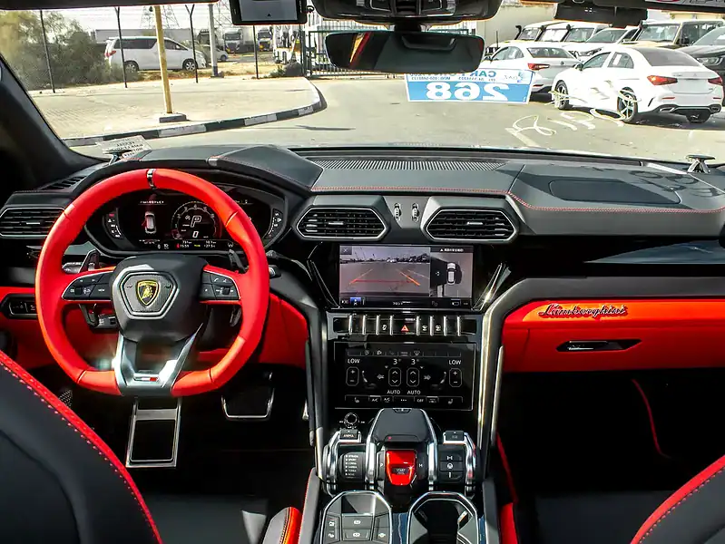 2024 Lamborghini Urus S 8 Cylinder Engine Petrol Black Red SUV