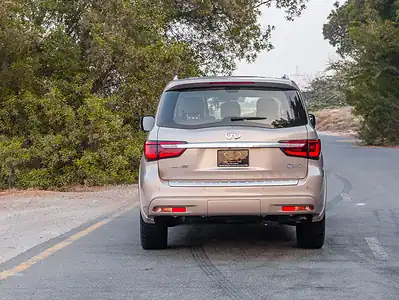 2023 Infiniti QX80 Luxury 5.6L 8 Cylinders Engine Grey Brwon SUV GCC Specs