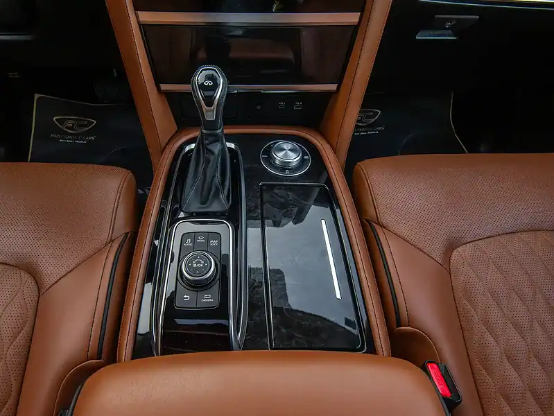 2023 Infiniti QX80 Luxury 5.6L 8 Cylinders Engine Grey Brwon SUV GCC Specs