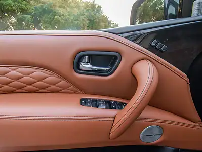 2023 Infiniti QX80 Luxury 5.6L 8 Cylinders Engine Grey Brwon SUV GCC Specs