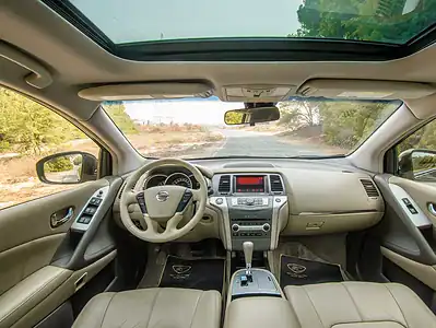 2015 Nissan Murano SL 3.5L 6 Cylinders Engine Grey Beige SUV GCC Specs