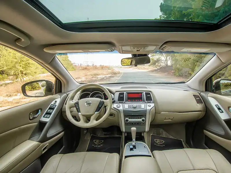 2015 Nissan Murano SL 3.5L 6 Cylinders Engine Grey Beige SUV GCC Specs